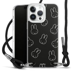 Carry Case Transparent Fabric black/silver