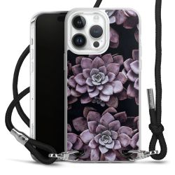 Carry Case Transparent Fabric black/silver