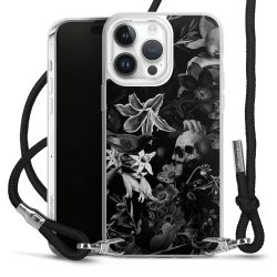 Carry Case Transparent Fabric black/silver