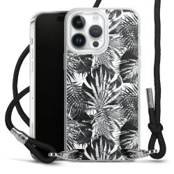 Carry Case Transparent Fabric black/silver