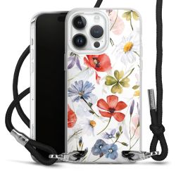 Carry Case Transparent Fabric black/silver