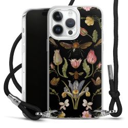 Carry Case Transparent Fabric black/silver