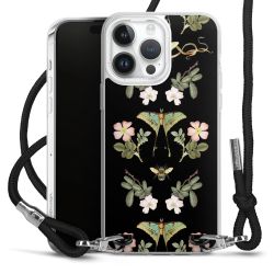 Carry Case Transparent Fabric black/silver