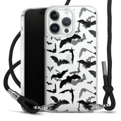 Carry Case Transparent Fabric black/silver