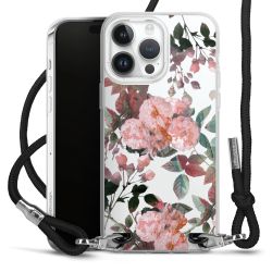 Carry Case Transparent Fabric black/silver