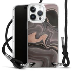 Carry Case Transparent Fabric black/silver