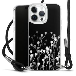 Carry Case Transparent Fabric black/silver