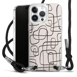 Carry Case Transparent Fabric black/silver