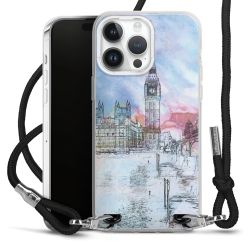 Carry Case Transparent Fabric black/silver