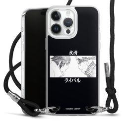 Carry Case Transparent Fabric black/silver