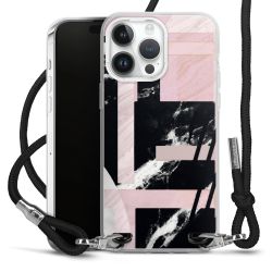 Carry Case Transparent Fabric black/silver