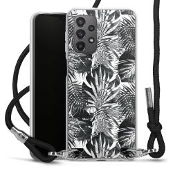 Carry Case Transparent Fabric black/silver