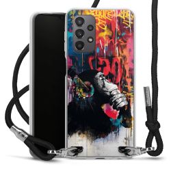 Carry Case Fabric black/silver