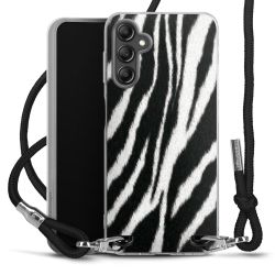 Carry Case Transparent Fabric black/silver