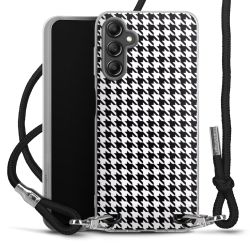 Carry Case Transparent Fabric black/silver