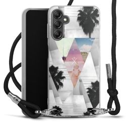 Carry Case Transparent Fabric black/silver