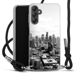 Carry Case Transparent Fabric black/silver