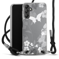 Carry Case Transparent Fabric black/silver