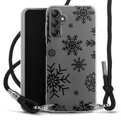 Carry Case Transparent Fabric black/silver