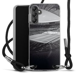 Carry Case Transparent Fabric black/silver