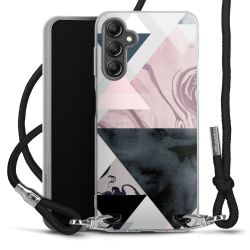 Carry Case Transparent Fabric black/silver