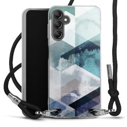 Carry Case Transparent Fabric black/silver