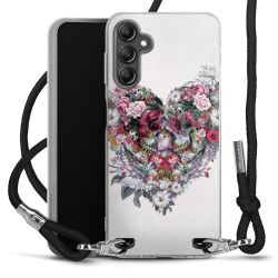 Carry Case Transparent Fabric black/silver