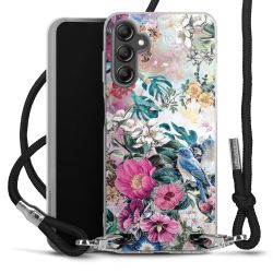 Carry Case Transparent Fabric black/silver