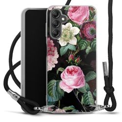 Carry Case Transparent Fabric black/silver