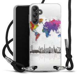 Carry Case Transparent Fabric black/silver