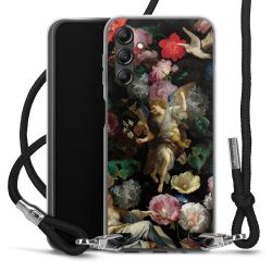 Carry Case Transparent Fabric black/silver