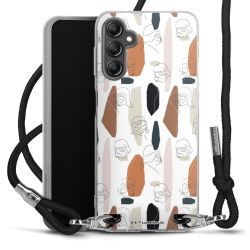 Carry Case Transparent Fabric black/silver