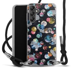 Carry Case Transparent Fabric black/silver