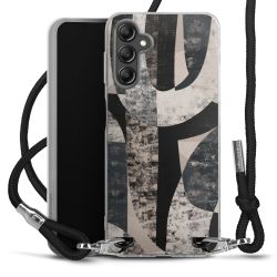 Carry Case Transparent Fabric black/silver