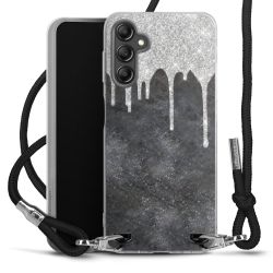 Carry Case Transparent Fabric black/silver