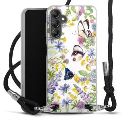 Carry Case Transparent Fabric black/silver