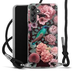 Carry Case Transparent Fabric black/silver