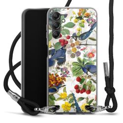 Carry Case Transparent Fabric black/silver