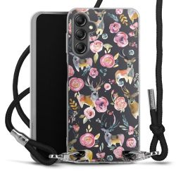 Carry Case Transparent Fabric black/silver