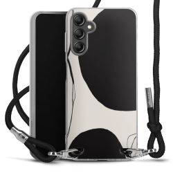 Carry Case Transparent Fabric black/silver