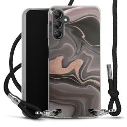 Carry Case Transparent Fabric black/silver