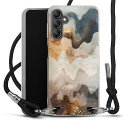 Carry Case Transparent Fabric black/silver