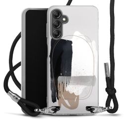 Carry Case Transparent Fabric black/silver