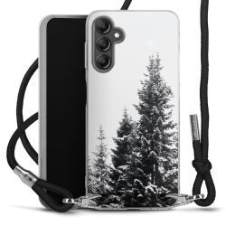 Carry Case Transparent Fabric black/silver