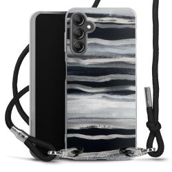 Carry Case Transparent Fabric black/silver