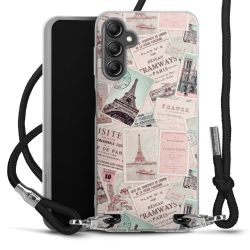 Carry Case Transparent Fabric black/silver