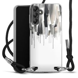 Carry Case Transparent Fabric black/silver