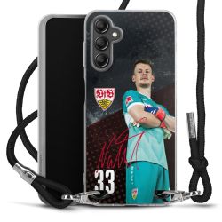 Carry Case Stoff schwarz/silber