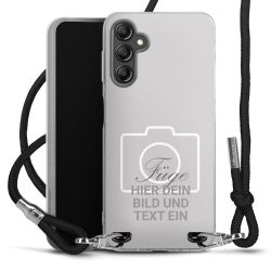 Carry Case Stoff schwarz/silber