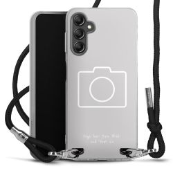 Carry Case Stoff schwarz/silber